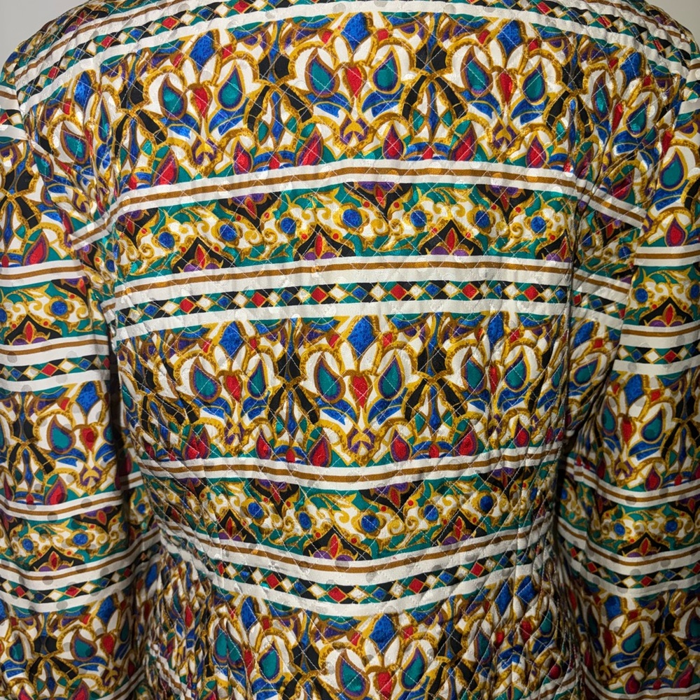 Colorful Patterned Jacket - image 3